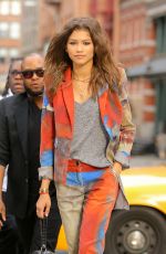 ZENDAYA COLEMAN Out and About in New York 08/06/2015