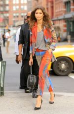 ZENDAYA COLEMAN Out and About in New York 08/06/2015