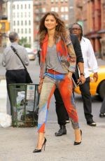 ZENDAYA COLEMAN Out and About in New York 08/06/2015