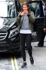 ZENDAYA in Tights Leaves Her Hotel in London 08/12/2015