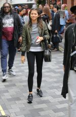 ZENDAYA in Tights Leaves Her Hotel in London 08/12/2015