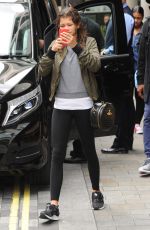 ZENDAYA in Tights Leaves Her Hotel in London 08/12/2015