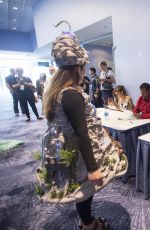 ZENDAYA Judging Once Upon a Costume Contest at Disney d23 Expo in Anaheim