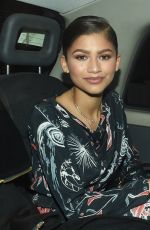 ZENDAYA Leaves Cecconi