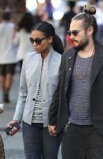 ZOE SALDANA Out and About in Vancouver 06/27/2015