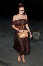 ZOEY DEUTCH Arrives at Taylor Swift’s Concert in Los Angeles