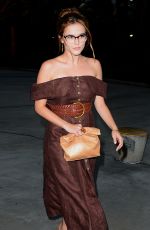 ZOEY DEUTCH Arrives at Taylor Swift’s Concert in Los Angeles