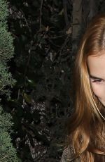 ZOEY DEUTCH Leaves Le Jardin Nightclub in Hollywood 07/31/2015