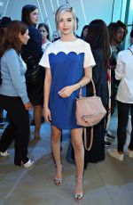 AANDA STEELE at Lacoste Fashion Show in New York 09/12/2015