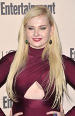 ABIGAIL BRESLIN at 2015 Entertainment Weekly Pre-emmy Party in West Hollywood 09/18/2015