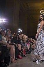 ADRIANA LIMA and TONI GARRN at FTL Moda Fashion Show at NYFW 09/13/2015