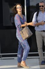 ALESSANDRA AMBROSIO Arrives at Lido for 72nd Venice Film Festival 09/01/2015