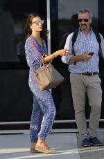 ALESSANDRA AMBROSIO Arrives at Lido for 72nd Venice Film Festival 09/01/2015