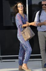 ALESSANDRA AMBROSIO Arrives at Lido for 72nd Venice Film Festival 09/01/2015