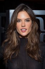 ALESSANDRA AMBROSIO at 2015 Brazilfoundation Cocktail Party in New York 09/15/2015