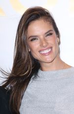 ALESSANDRA AMBROSIO at Gold Collection Fragrance Launch by Michael Kors in New York 09/13/2015