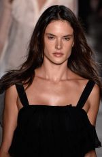 ALESSANDRA AMBROSIO at Philosophy DiLlorenzo Serafini Show at Milan Fashion Week 09/25/2015