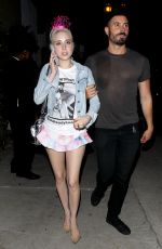 ALESSNDRA TORRESANI Leaves a Nightclub in Hollywood 09/25/2015