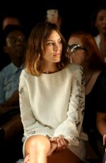 ALEXA CHUNG at Noon by Noor Fashion Show in New York 09/12/2015