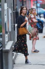 ALEXA CHUNG Out and About in New York 08/31/2015