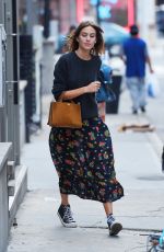 ALEXA CHUNG Out and About in New York 08/31/2015