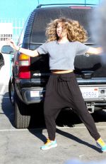 ALEXA VEGA Arrives at Dancing with the Stars Rehersal in Hollywood 09/04/2015