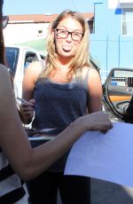 ALEXA VEGA Arrives at Dancing with the Stars Studio in Hollywood 09/19/2015
