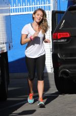 ALEXA VEGA Arrives at DWTS Studio in Hollywood 08/31/2015