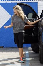 ALEXA VEGA Arrives at DWTS Studio in Hollywood 09/03/2015