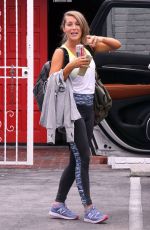 ALEXA VEGA Arrives at DWTS Studio in Hollywood 09/15/2015