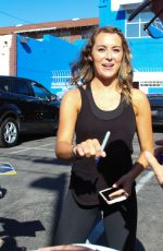 ALEXA VEGA at Dancing with the Stars Studio in Hollywood 09/25/2015