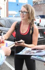 ALEXA VEGA at DWTS Studio in Hollywood 09/11/2015
