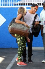 ALEXA VEGA in Tights at DWTS Rehersal in Hollywood 09/26/2015