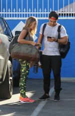 ALEXA VEGA in Tights at DWTS Rehersal in Hollywood 09/26/2015