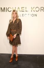 ALEXANDRA RICHARDS at Michael Kors Fashion Show at NYFW 09/16/2015