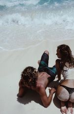 ALEXIS REN in Bikini on the Set of a Photoshoot, August 2015