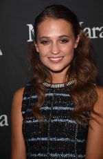 ALICIA VIKANDER at Instyle & hfpa Party at 2015 TIFF 09/12/2015