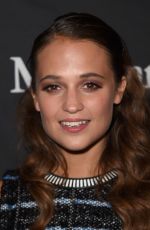 ALICIA VIKANDER at Instyle & hfpa Party at 2015 TIFF 09/12/2015
