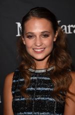 ALICIA VIKANDER at Instyle & hfpa Party at 2015 TIFF 09/12/2015