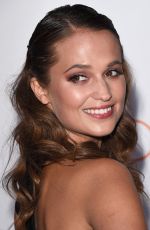 ALICIA VIKANDER at The Danish Girl Premiere at 2015 Toronto International Film Festival 09/12/2015