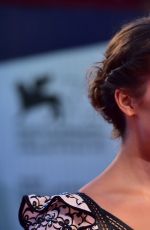 ALICIA VIKANDER at The Danish Girl Premiere at 72nd Venice Film Festival