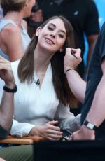 ALISON BRIE at Good Morning America in New York 09/08/2015