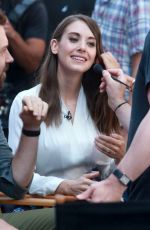 ALISON BRIE at Good Morning America in New York 09/08/2015