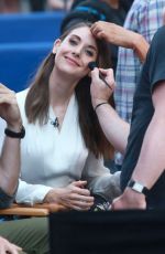 ALISON BRIE at Good Morning America in New York 09/08/2015