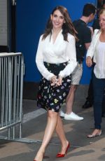 ALISON BRIE at Good Morning America in New York 09/08/2015