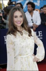 ALISON BRIE at Jamais Entre Amis Premiere at 41st Deauville American Film Festival