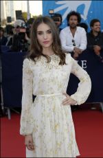 ALISON BRIE at Jamais Entre Amis Premiere at 41st Deauville American Film Festival
