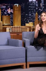ALISON BRIE at The Tonight Show Starring Jimmy Fallon in New York 09/04/2015