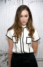 ALYCIA DEBNAM-CAREY at AOL Build Speaker Series in New York 09/01/2015