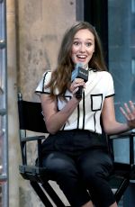 ALYCIA DEBNAM-CAREY at AOL Build Speaker Series in New York 09/01/2015